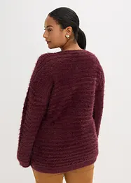 Lång fluffig tröja, bonprix