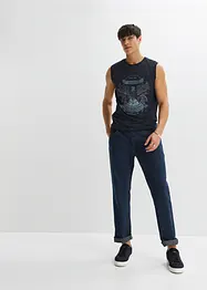 Bomullslinne med tvättad look, bonprix