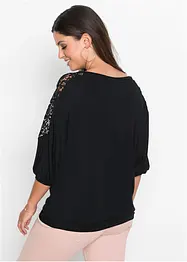 Oversizetopp av viskosmix, bonprix