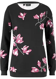 Sweatshirt i ledigt snitt av ren bomull, bonprix