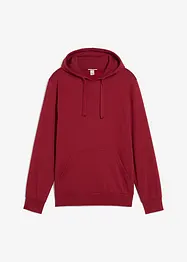 Sweatshirt med huva, bonprix