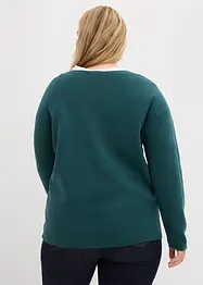 Finstickad cardigan, bonprix