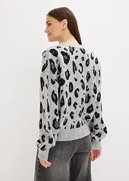 Mönstrad cardigan, bonprix