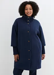 Kort kappa med yllelook, bonprix