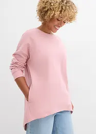 Oversizesweatshirt i ren bomull, bonprix