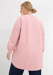 Oversizesweatshirt i ren bomull, bonprix