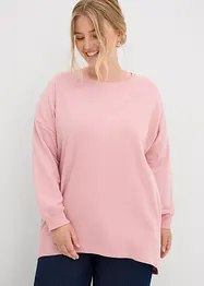 Oversizesweatshirt i ren bomull, bonprix