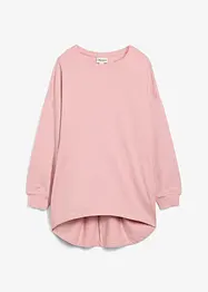 Oversizesweatshirt i ren bomull, bonprix