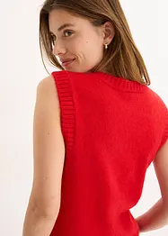 Stickad väst, bonprix