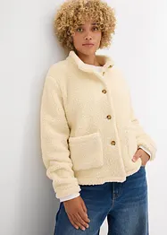 Jacka i teddyfleece, bonprix