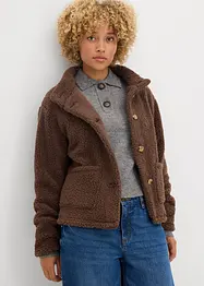 Jacka i teddyfleece, bonprix