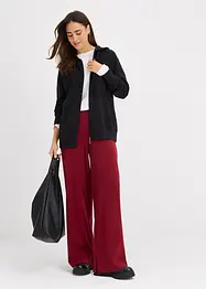 Lång munkjacka i mjuk frotté, bonprix