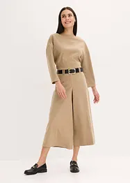 Byxa med fiskbensmönster i yllestil, bonprix