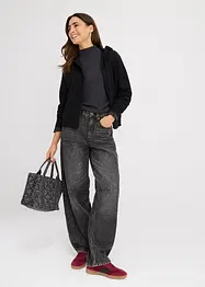 Sweatshirtjacka i oversizemodell, bonprix