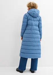 Lång täckkappa med huva, bonprix