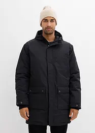 Hybridtermoparkas med återvunnet dun och kviltad insida, Essentials, bonprix