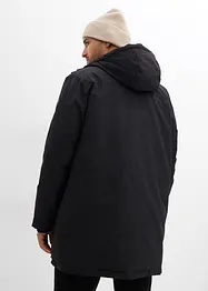 Hybridtermoparkas med återvunnet dun och kviltad insida, Essentials, bonprix