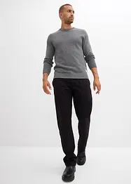 Finstickad tröja med återvunnen bomull, bonprix