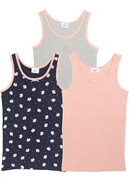 Linne (3-pack), ekologisk bomull, bonprix
