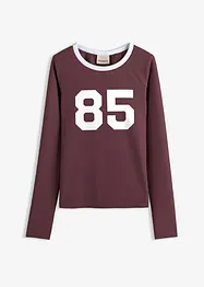 Långärmad topp av lätt jersey, bonprix