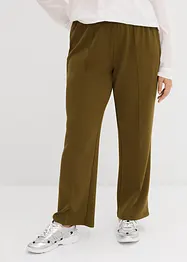 Trikåbyxa med viskos, bonprix