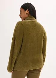 Oversize-tröja med sjal, bonprix