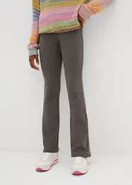 Leggings med ruggad insida, bootcut (2-pack), bonprix
