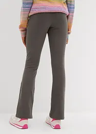 Leggings med ruggad insida, bootcut (2-pack), bonprix