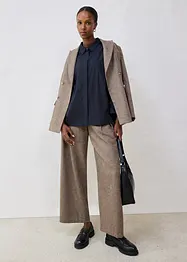 Blus med sidenandel, bonprix