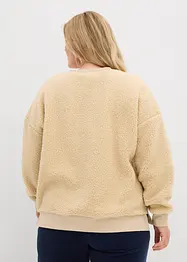 Teddyfleecetröja, bonprix