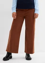 Manchesterbyxa med bekväm high waist, bonprix
