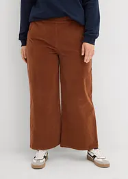Manchesterbyxa med bekväm high waist, bonprix