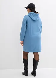 Trikåklänning med luva, bonprix