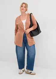Lång cardigan utan knäppning, bonprix