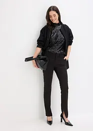 Jumpsuit med paljetter, bonprix