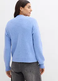 Ribbstickad cardigan, bonprix