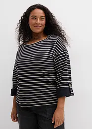 Oversized sweatshirt av ren bomull, bonprix