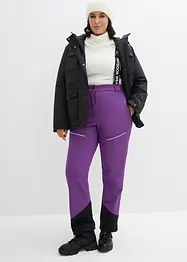 Vattenavvisande funktionsbyxa i softshell med stretchandel, bonprix