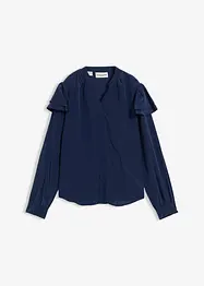 Blus med sidenandel, bonprix