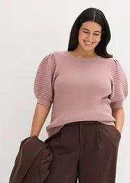Tröja med ballongärmar, bonprix