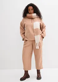Tröja i oversizemodell med yllelook, bonprix