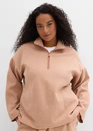Tröja i oversizemodell med yllelook, bonprix