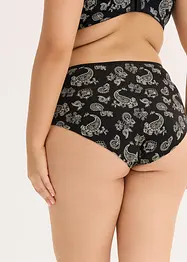 Maxihipstertrosa med ekologisk bomull (4-pack), bonprix
