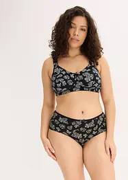 Maxihipstertrosa med ekologisk bomull (4-pack), bonprix