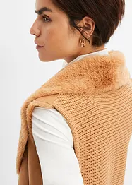 Väst i pälsimitation, bonprix