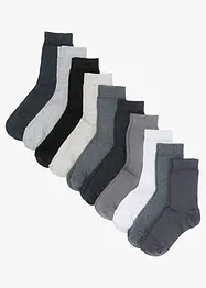 Strumpor (10-pack) med ekologisk bomull, bonprix