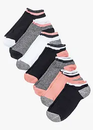 Ankelstrumpor med ekologisk bomull (7-pack), bonprix
