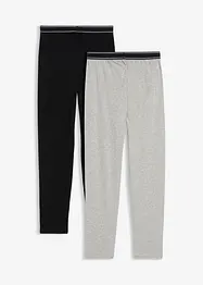 Långkalsong med mjuk, ekologisk bomull (2-pack), bonprix