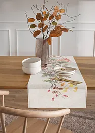 Bordslöpare med tryckt bladmönster, bonprix