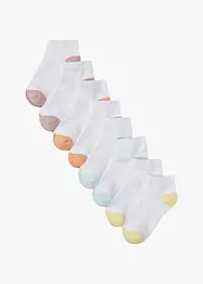 Korta strumpor i ekologisk bomull (8-pack), bonprix